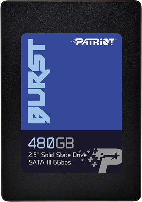 PATRIOT 480GB BURST Sata 3.0 560-540MB/s 7mm 2.5" Flash SSD resmi