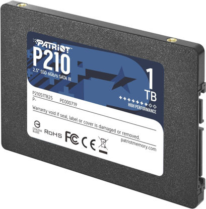 PATRIOT 1TB P210 Sata 3.0 520-430MB/s 7mm 2.5" Flash SSD resmi