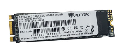 AFOX SSD 500GB M.2 2280 SATA3 3D QLC MS200-500GQN resmi