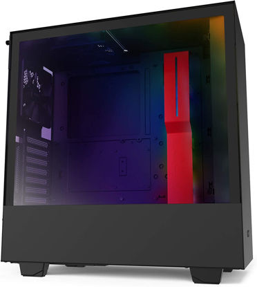NZXT H510i Compact Mid Tower Black-Red Gaming Kasa resmi